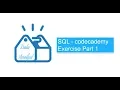 SQL - codecademy Exercise Part 1