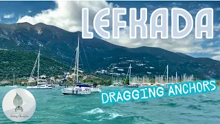 Ionian Sailing: Preveza to Lefkada Floating Bridge & Stormy Anchor Drama!