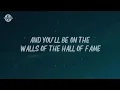 The Script - Hall Of Fame (Sped Up) (Lyrics)