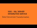 Data Conversion Transformation SSIS Transformation