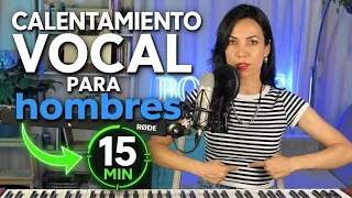 BEST VOCAL WARM-UP for men Vocalization exercises to sing WELL Natalia Bliss