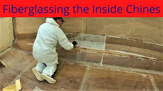 S2E29 Wave Rover Uses a New Method of Applying the 18oz Bi-axial Fiberglass