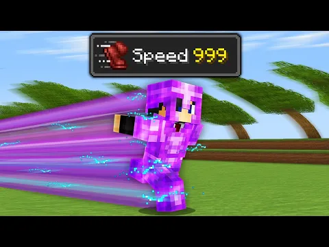 Minecraft But Your Speed Increases