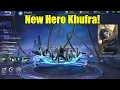 Mobile Legends - NEW HERO KHUFRA! NEW TANK!