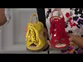 FLY London Leather Lace-Up Wedge Sandals - Ylfa on QVC
