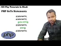 PHP Goto Statement Tutorial in Hindi Php GoTo Statement