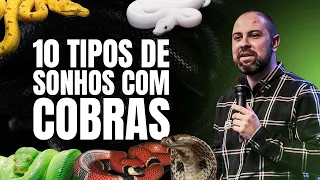 10 TIPOS DE SONHOS COM COBRAS 🐍 ( COBRA BRANCA, COBRA CORAL E OUTRAS )