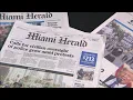 Miami Herald s future in question with news of move and hedge fund interest
