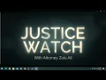 Justice Watch with Attorney Zulu Ali on Sun 10 Mar 2024