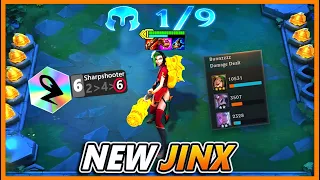 *⭐️ ⭐️ ⭐️ NEW JINX* RIOT MADE JINX A MAGE (INSANE ROCKETS) - BunnyFuFuu | Teamfight Tactics | SET 4