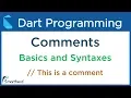 Dart Basic Syntax Tutorial COMMENTS 2