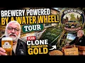 1000 mile UK beer tour Donnington Brewery tour plus grain to glass Gold clone