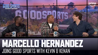 Marcello Hernandez joins Good Sports with Kevin Hart Kenan Thompson Prime