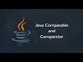 Comparable Comparator in Java Comparable Comparator