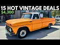 15 Classic Trucks DEALS Up For Sale by Owners Hot Deal Today