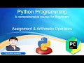 Session 7 Introduction to Operators in Python Assignment Arithmetic Operators