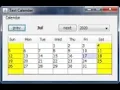 Calendar Demo