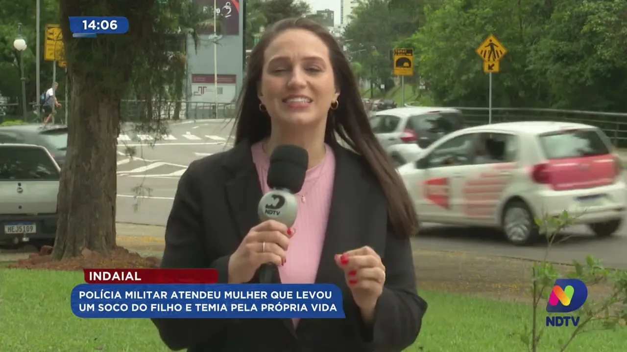 Polícia Militar atendeu mulher que levou um soco do filho e temia pela própria vida