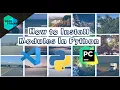 How to Install Modules in PyCharm VsCode and Default Python
