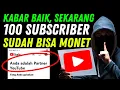 Download Lagu BERITA BAGUS‼️SEKARANG 100 SUBSCRIBER  SUDAH BISA MONET