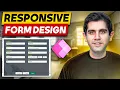 Responsive FORM Design in Power Apps - Step by Step Tutorial