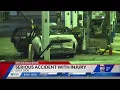 Car crashes into Thorntons gas pump catches fire