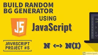 Build A Random Background Generator using JavaScript Javascript project
