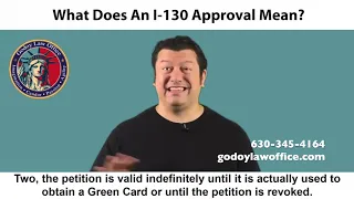 What does an I-130 approval mean