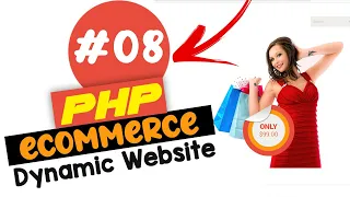 PHP Ecommerce website development Login and signup page C OOP - Quick programming