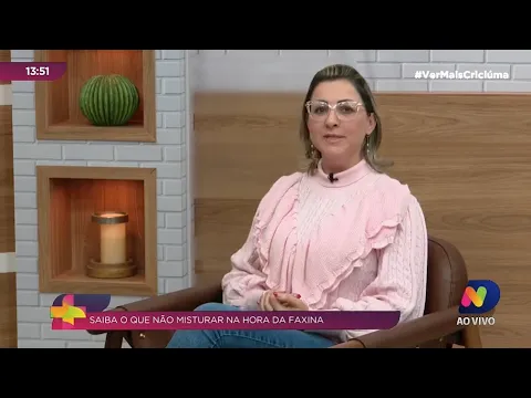 Misturar produtos de limpeza em casa pode gerar risco a saúde