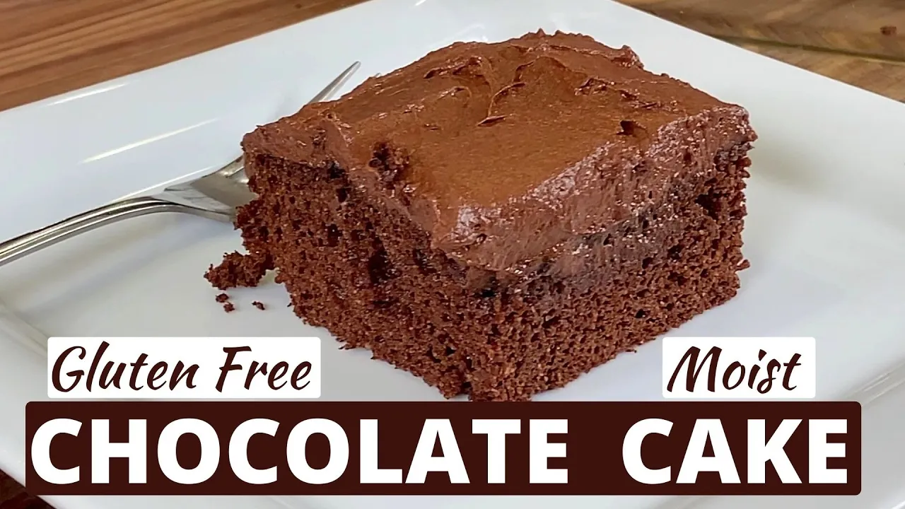 How To Make GLUTEN FREE  Chocolate Cake - Healthy - Moist - Sweetened With Date Paste.