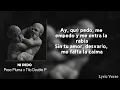Ni Pedo-Peso Pluma x Tito Duble P (Lyrics/Letra)