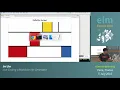 Live coding a Mondrian generator by Ju Liu