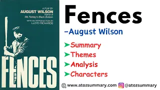 Fences Play Summary Analysis Characters Themes