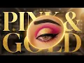 Everyday Pink Gold Eyeshadow Glam Easy Wearable Makeup Tutorial