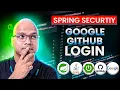 Spring Security Google and Github Login using OAuth2