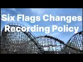 Six Flags Just Changed Their Recording Policy Dollywood Says NO to Giga Coaster