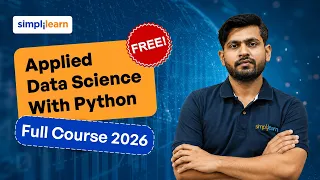 Applied Data Science With Python Full Course 2027 | Complete Data Science Tutorial | Simplilearn