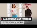 This is the big height difference between Nodal and Angela Aguilar the mare was too big for him