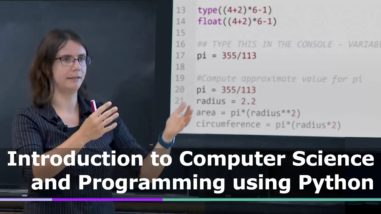 Outline Video Lecture 1: Introduction to CS and Programming Using Python