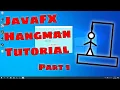 JavaFX Hangman Tutorial Part 1 - Creating the Menu