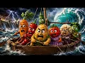 English speaking practice The Flood that change veggie villa forever English with story