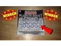 I WON ON PLATINUM PAYOUT NC LOTTERY SCRATCH
