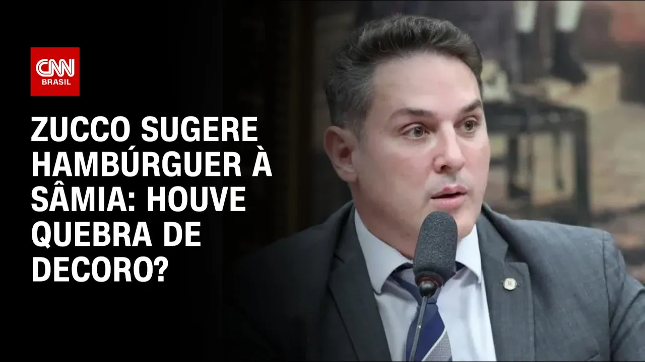 Zucco sugere hambúrguer à Sâmia: houve quebra de decoro? | O GRANDE DEBATE