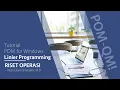 Tutorial POM-QM for Windows - Linear Programming