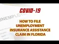 How to file unemployment insurance assistant claim in Florida