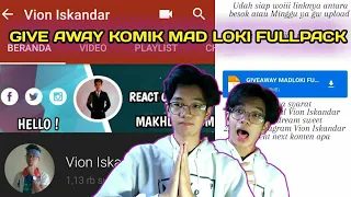 giveaway komik mad loki