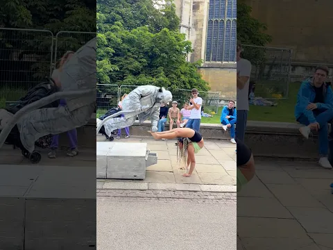 WORLDS Most FLEXIBLE Woman DIDN’T Expect The STATUE To Move!?