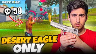 Desert Eagle Only In Full Map😍Mobile Gameplay [A_s Gaming] - Free Fire India