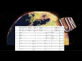 Universal Pictures Logo Theme with brass sheet music